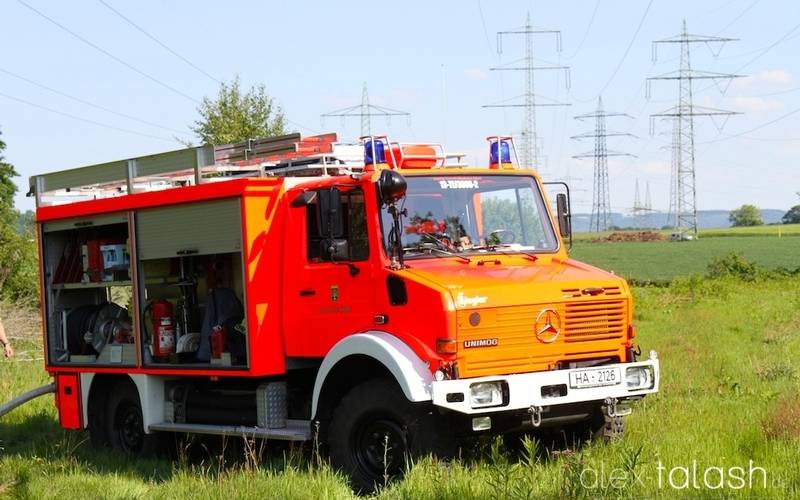 Symbolfoto - Feuerwehr im Einsatz
Foto: Alex Talash