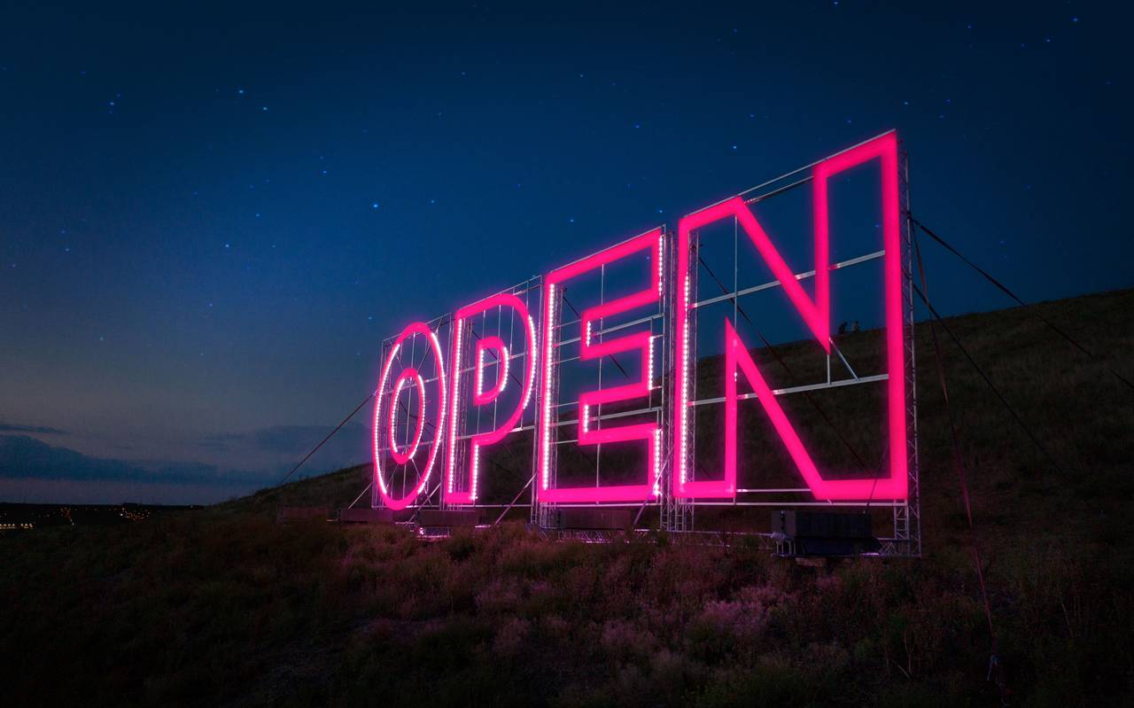 Schriftzug Halde Hoheward