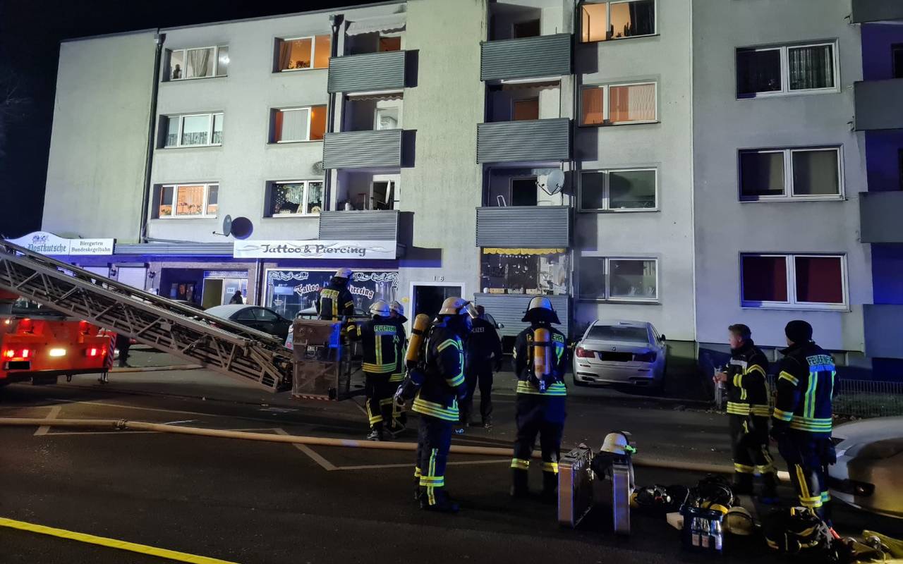 Die Feuerwehr ist mit einem Großaufgebot in Datteln im Einsatz gewesen.