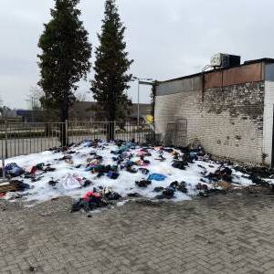 Nach dem Feuer ist von den gesammelten Spenden in Marl fast nichts mehr übrig.