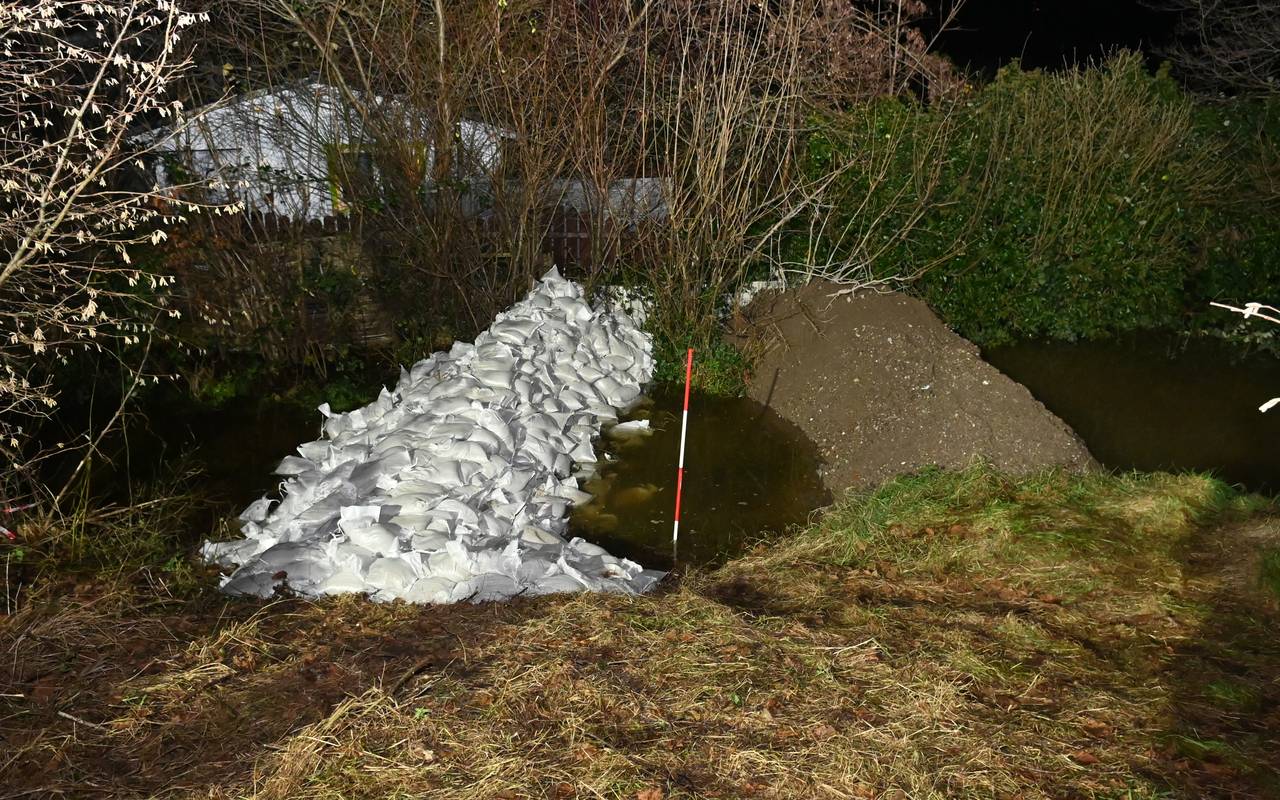 Sandsackdeich Campingplatz Dorsten