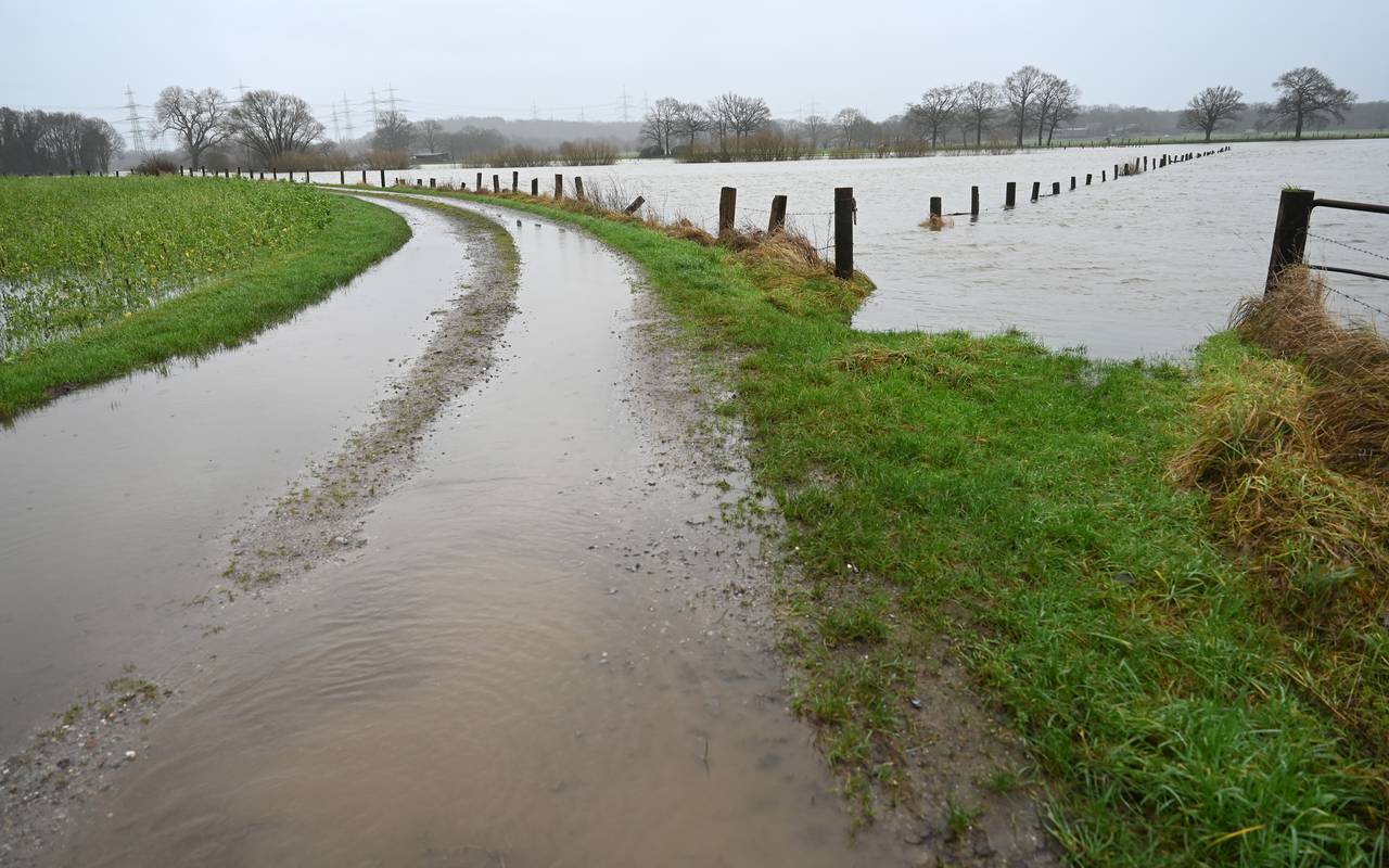 Lippe-Hochwasser Dorsten