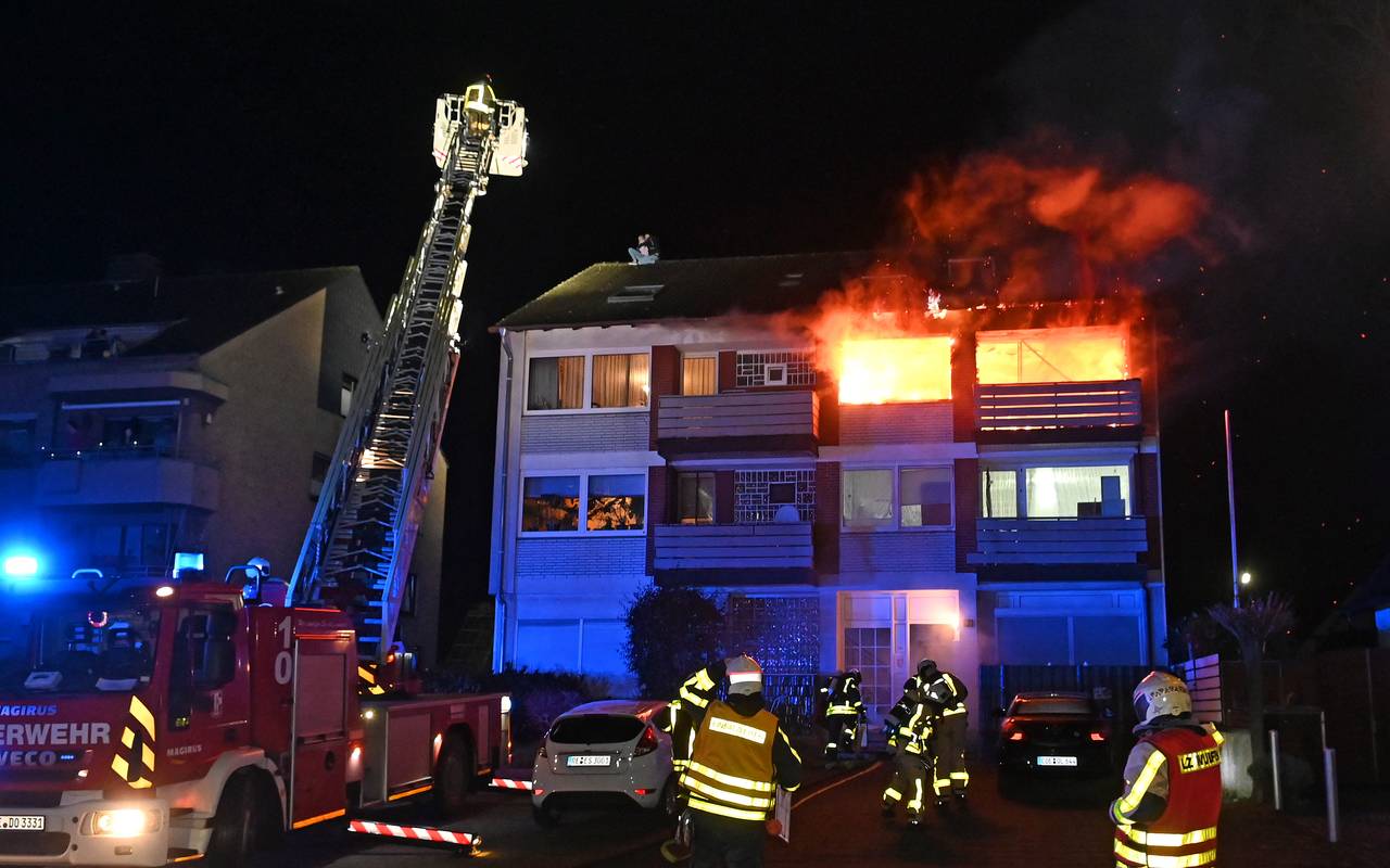 Wohnungsbrand Hervest-Dorsten
