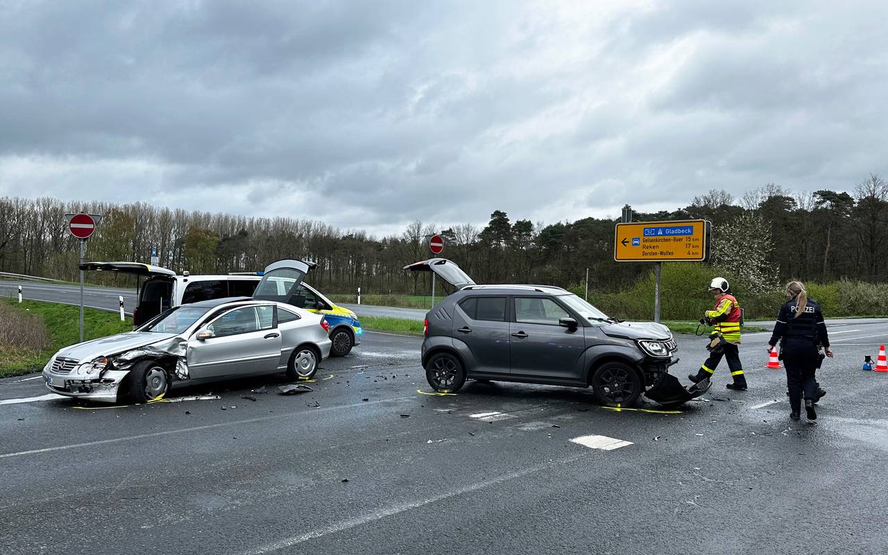 Verkehrsunfall Dorsten Halterner Straße / L608