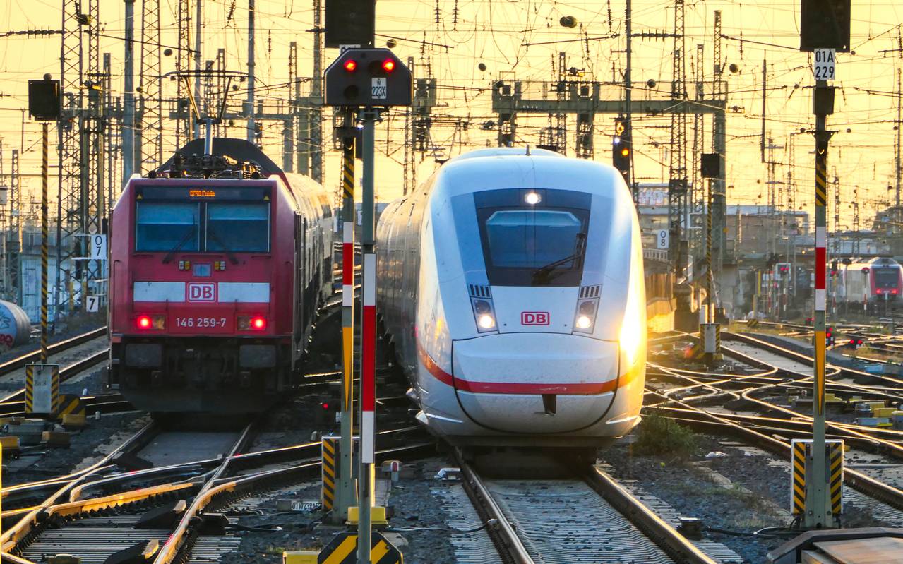 ICE und Regionalbahn