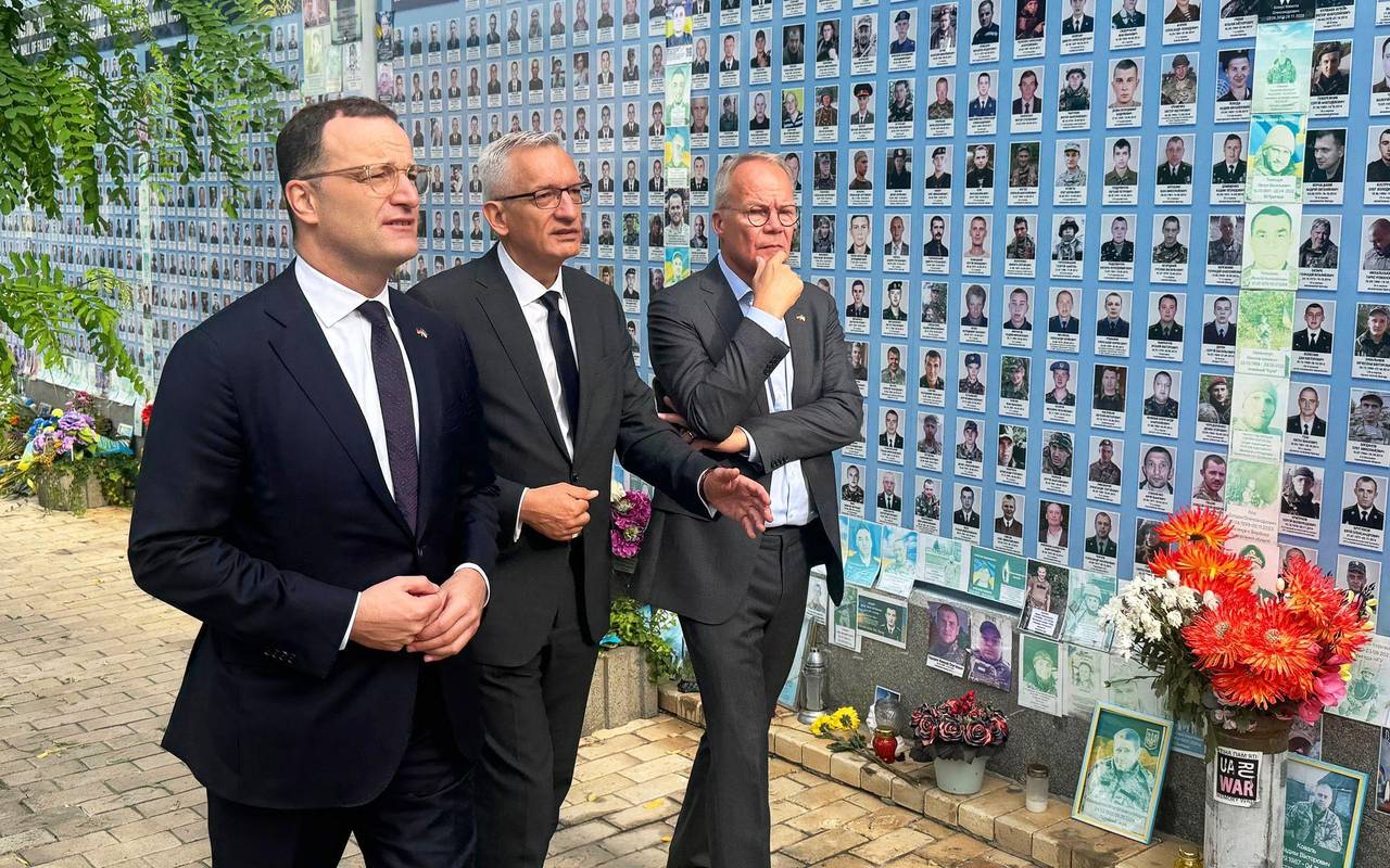 Spahn und Miersch gemeinsam in der Ukraine