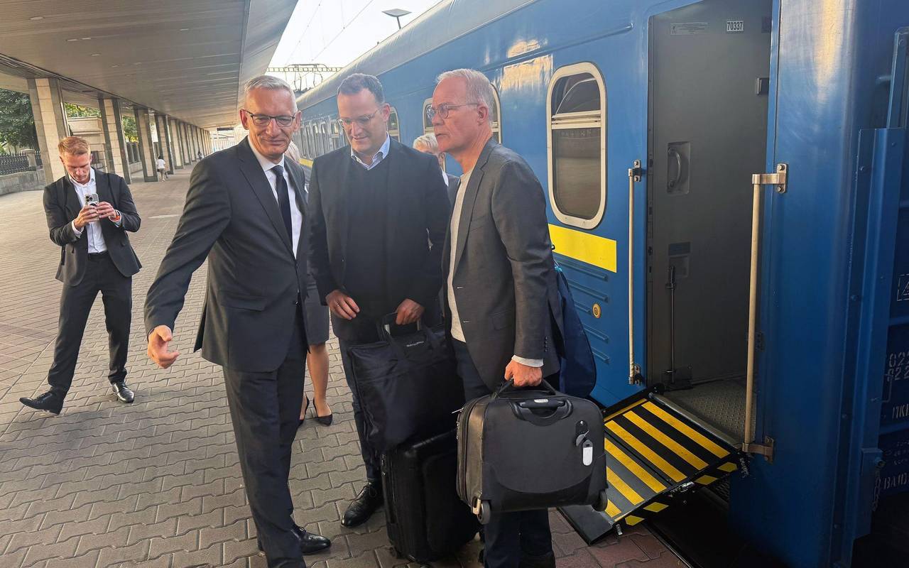 Spahn und Miersch gemeinsam in der Ukraine