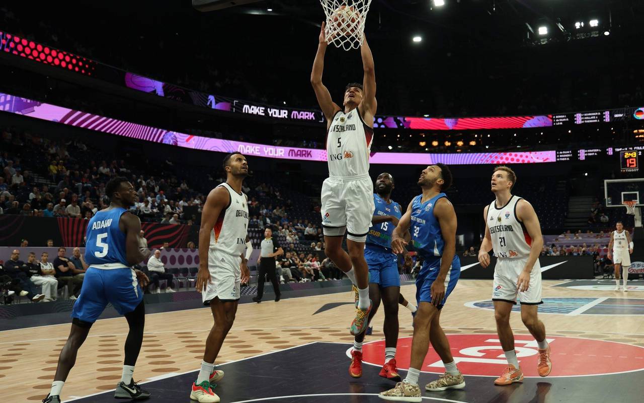 Basketball-EM in Finnland, Deutschland - Großbritannien