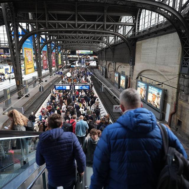 Kabelschaden Hamburger Hauptbahnhof
