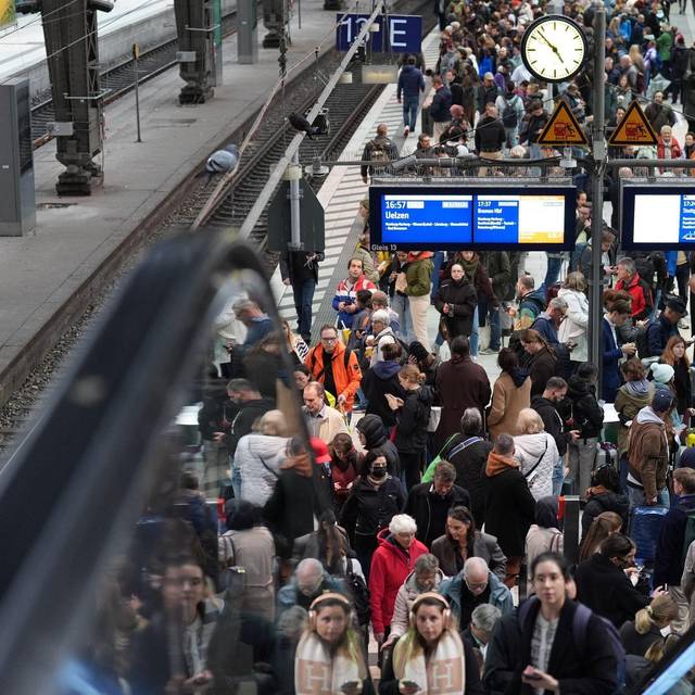 Kabelschaden Hamburger Hauptbahnhof