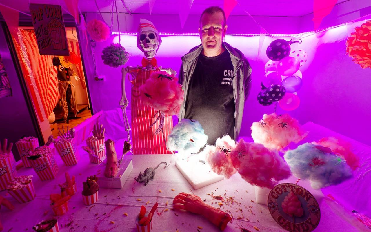 Besuch in Horror-Haus in Duisburg bei Halloween-Fan Sven Wagner