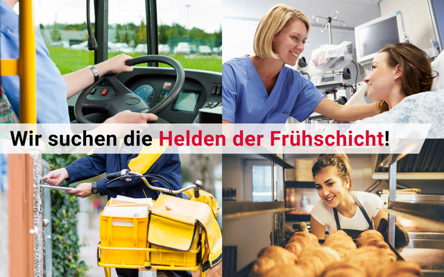 Radio Vest sucht die Helden der Frühschicht im Kreis Recklinghausen.