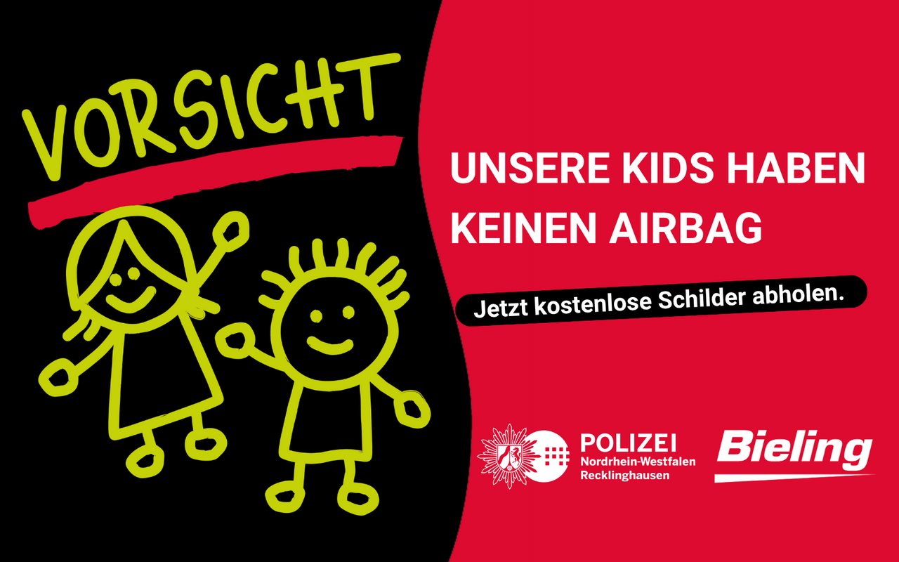 Sicher zur Schule mit Radio Vest: Vorsicht Kinder - Unsere Kids haben keinen Airbag! 