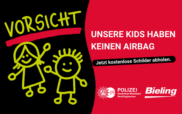 Sicher zur Schule mit Radio Vest: Vorsicht Kinder - Unsere Kids haben keinen Airbag! 