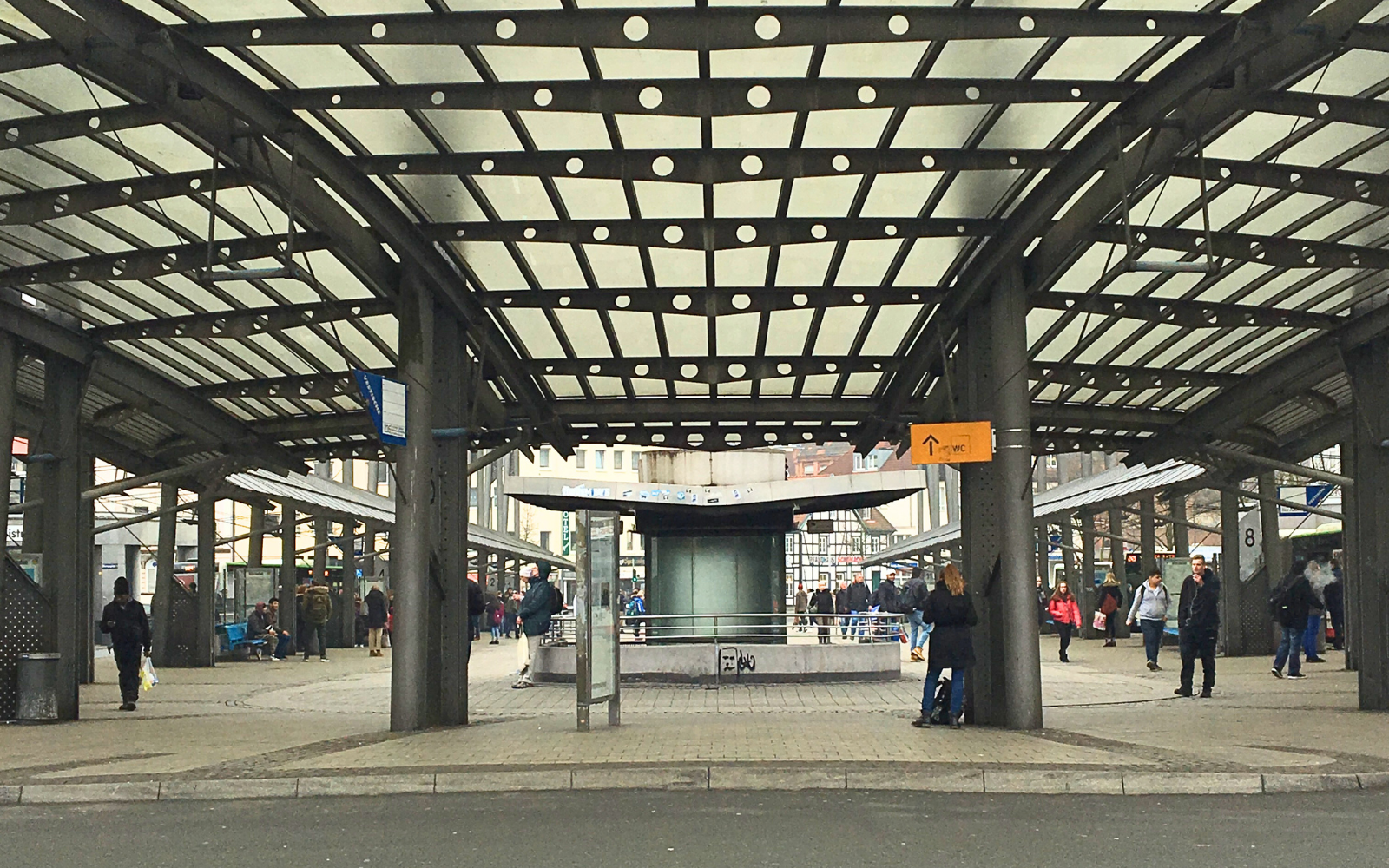 Tiefgarage am Busbahnhof Recklinghausen wochenlang gesperrt