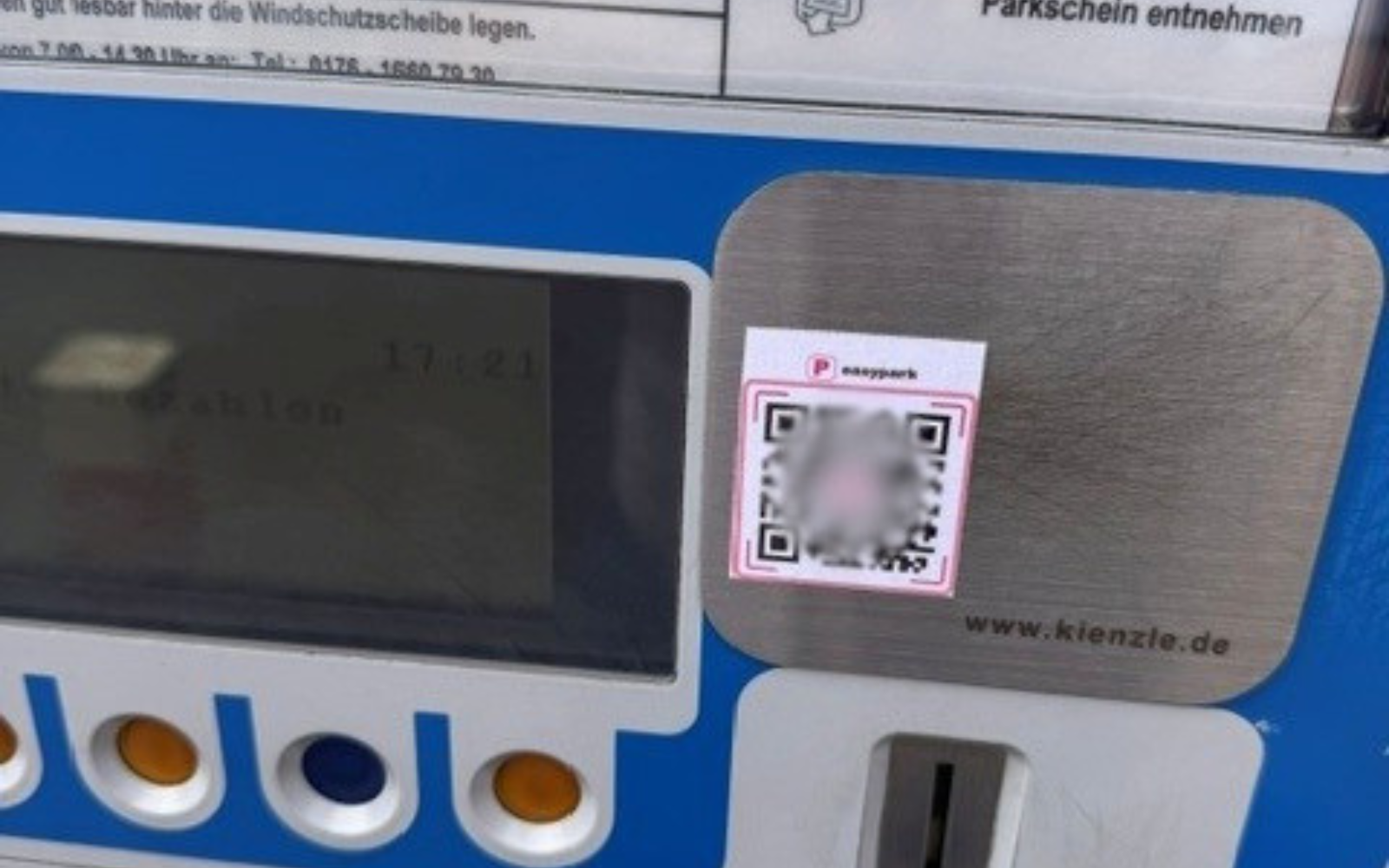 Quishing in Dorsten: Falsche QR-Codes an Parkautomaten
