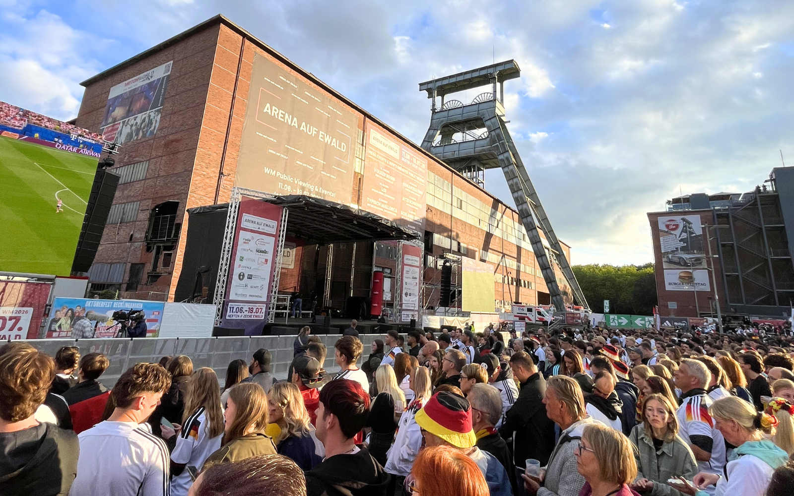 Insolvenz: Konzerte in der Arena auf Ewald in Herten