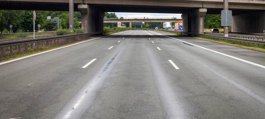 A42 übers Wochenende gesperrt