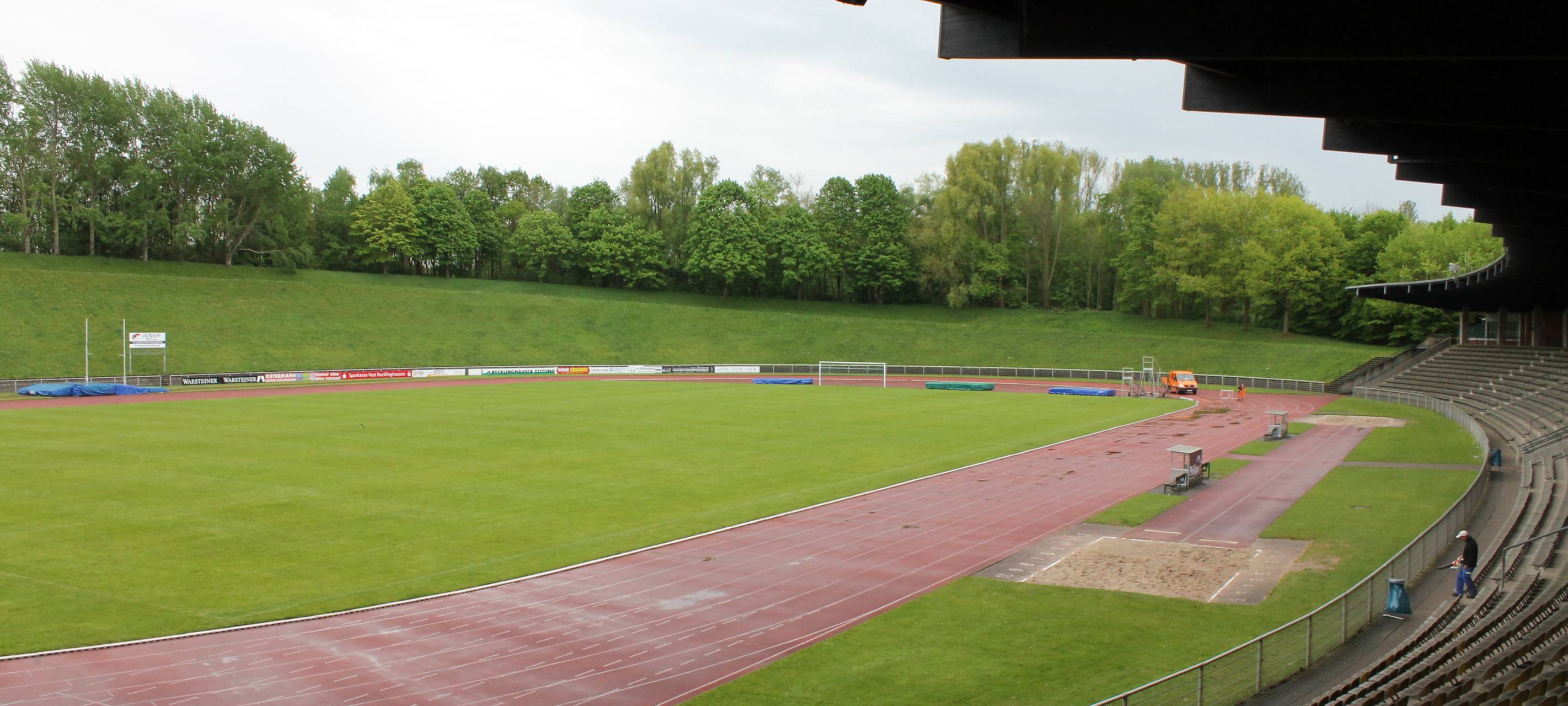 Recklinghausen: Ab sofort wieder Flutlicht-Jogging im Stadion Hohenhorst