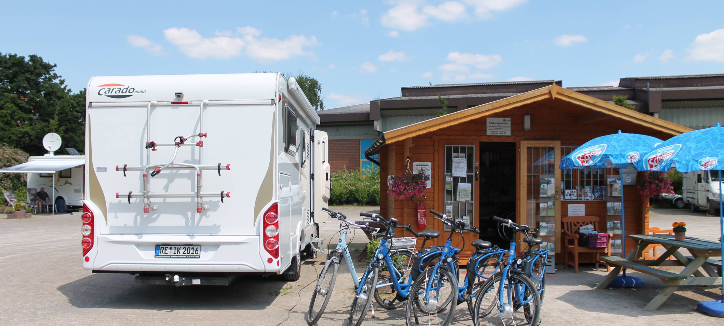 Camping mitten in der Altstadt