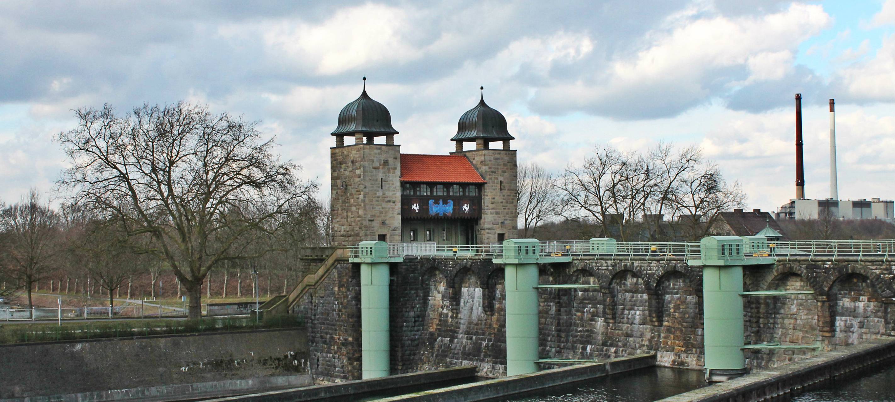 Freigabe für Hebewerksbrücke nach 3 Jahren Bauzeit