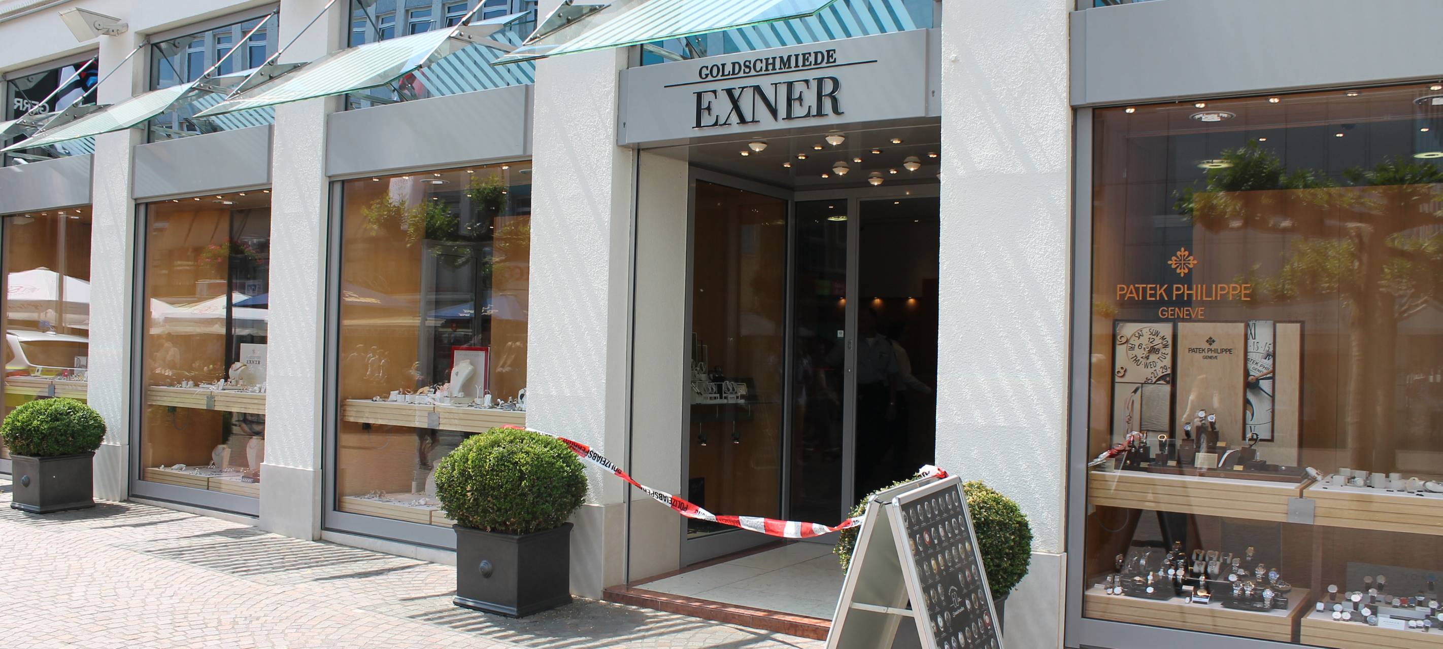 Weiter keine heiße Täterspur nach Juwelierüberfall