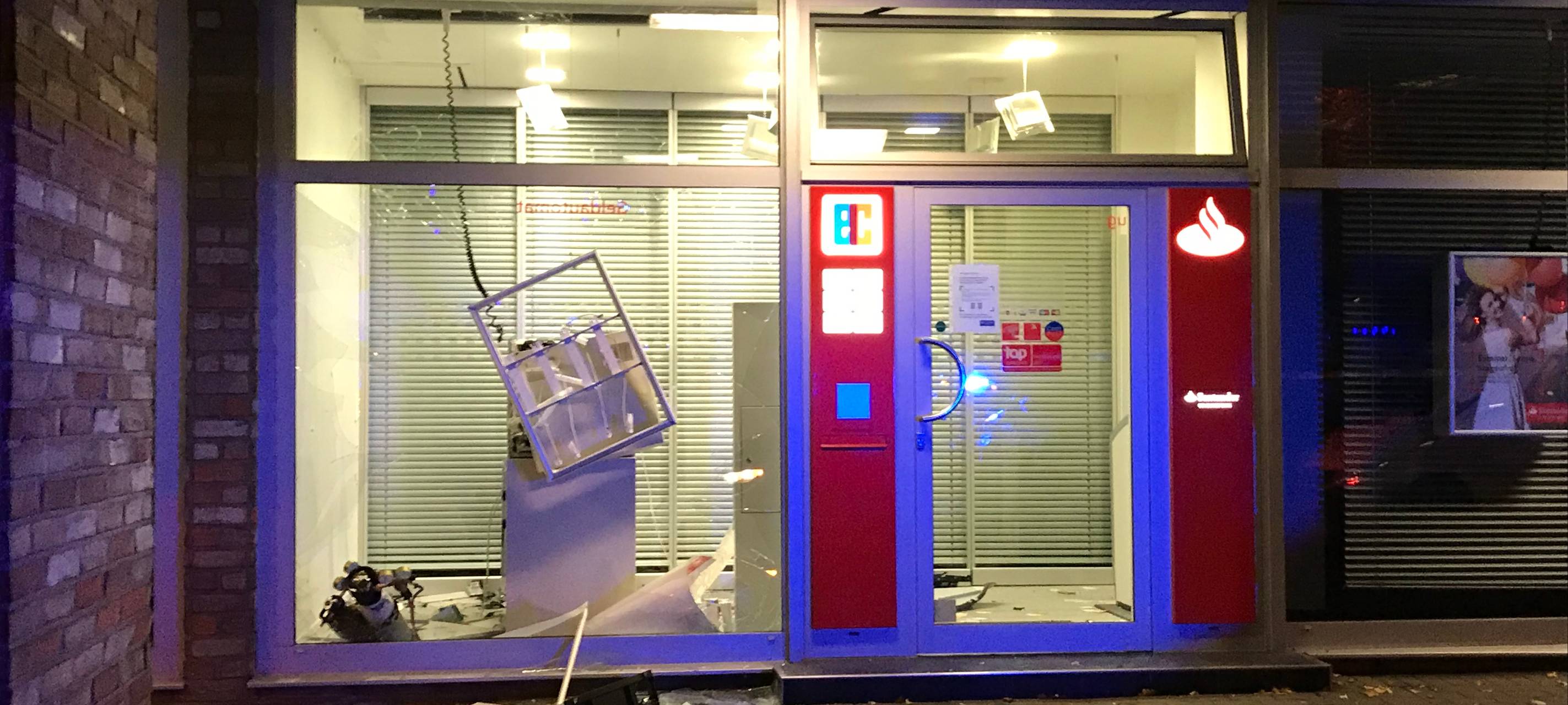 Soko im Einsatz gegen Geldautomatensprengungen