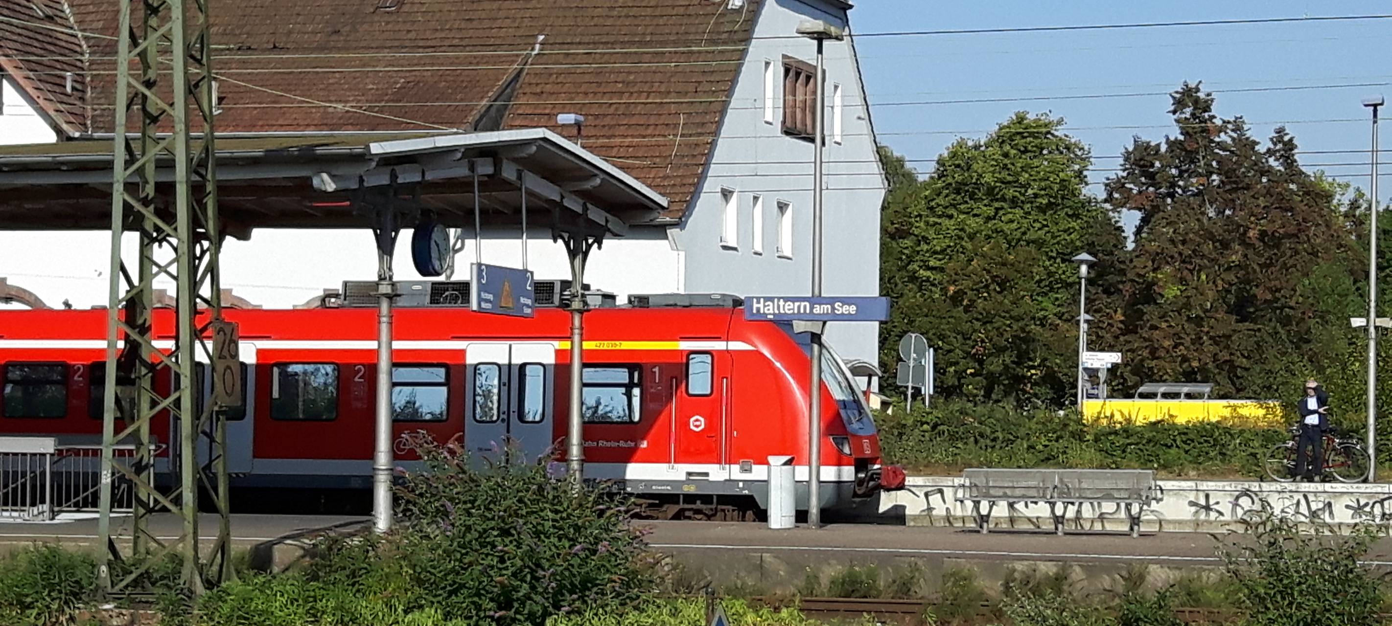 Bahnverbindung Haltern - Bochum ab 10. Dezember