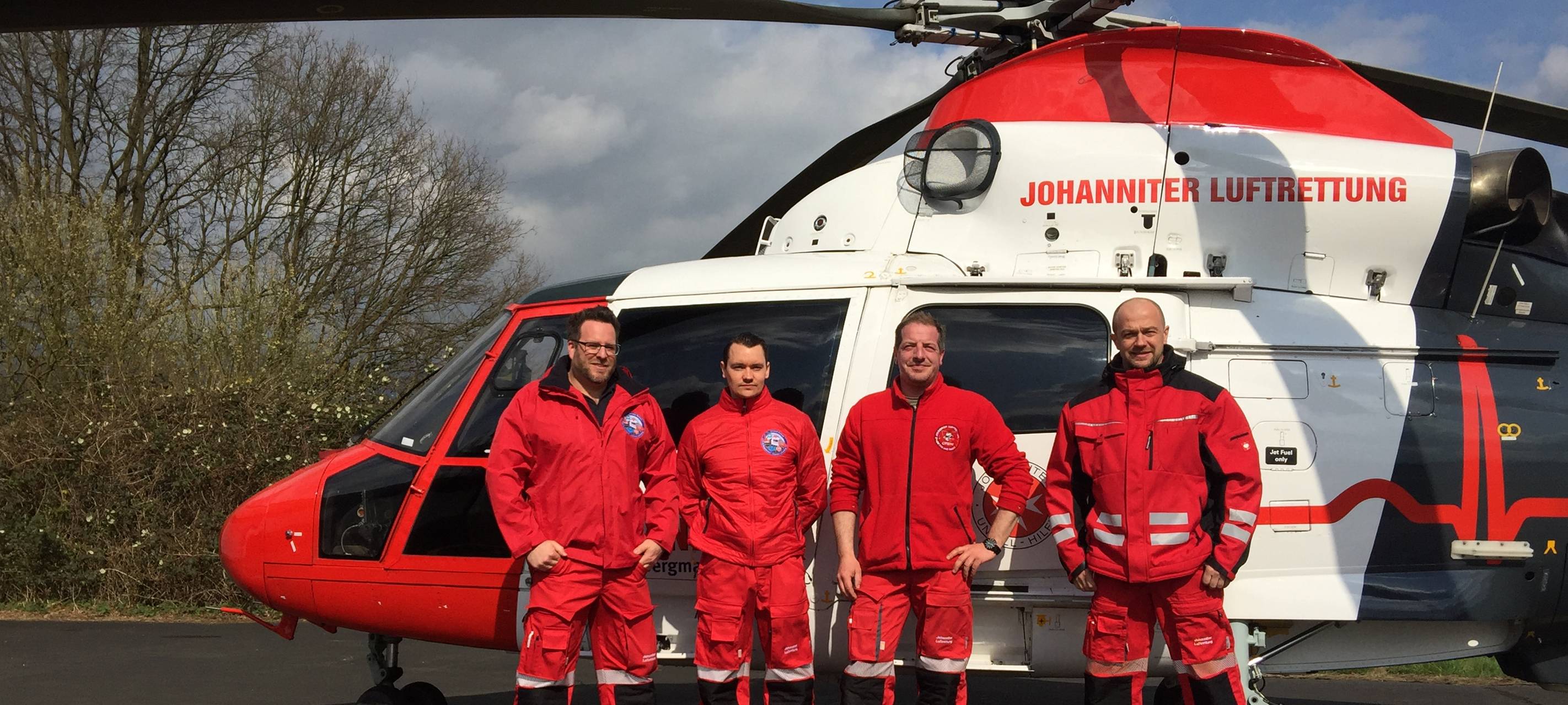 Johanniter-Rettungshubschrauber für Corona-Fälle gerüstet