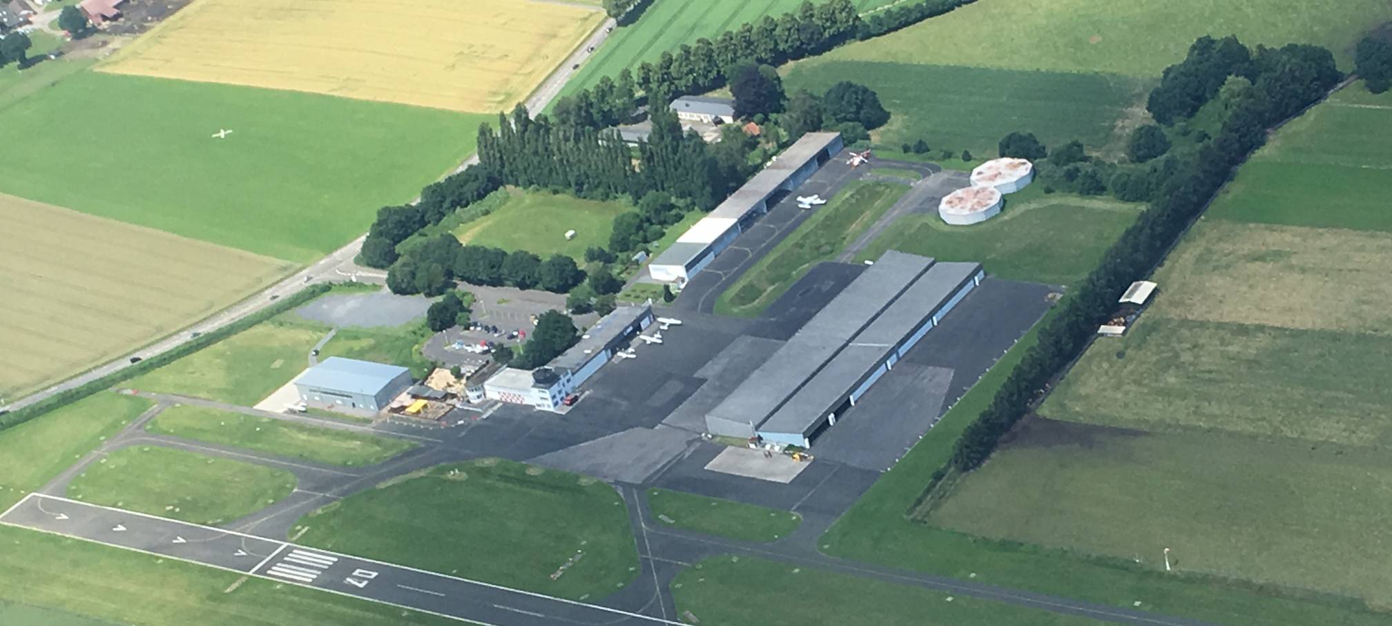 Kleinflugzeug aus Marl abgestürzt