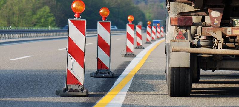 Lange Staus durch spontane Baustelle
