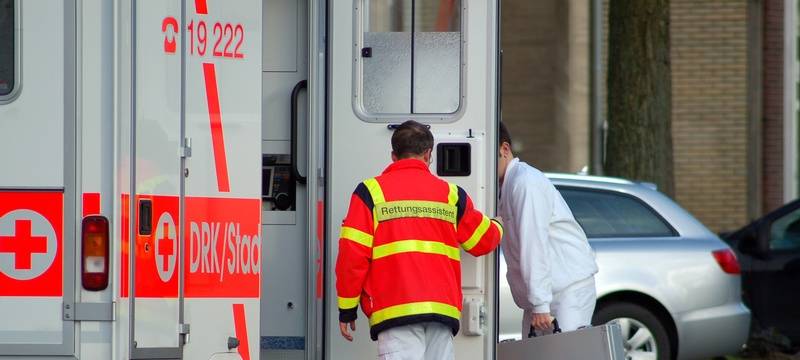 Großübung am Recklinghäuser Knappschaftskrankenhaus