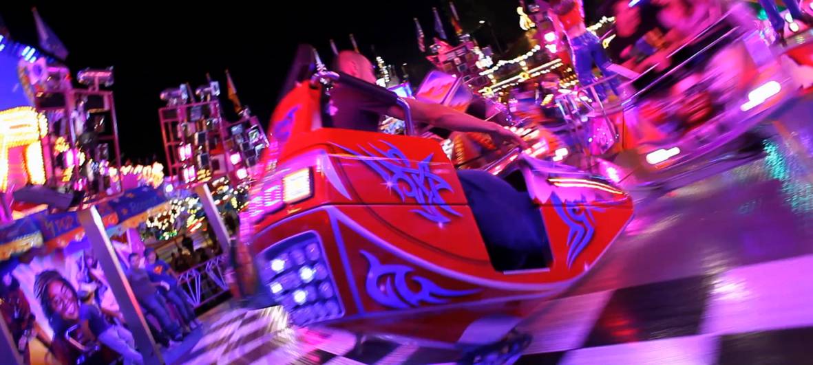 Die letzten Vorbereitungen für die Palmkirmes laufen