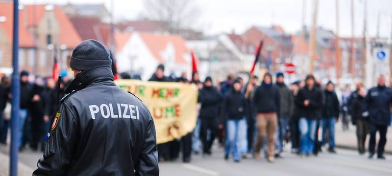 Friedliche Kurden-Demo in der Innenstadt