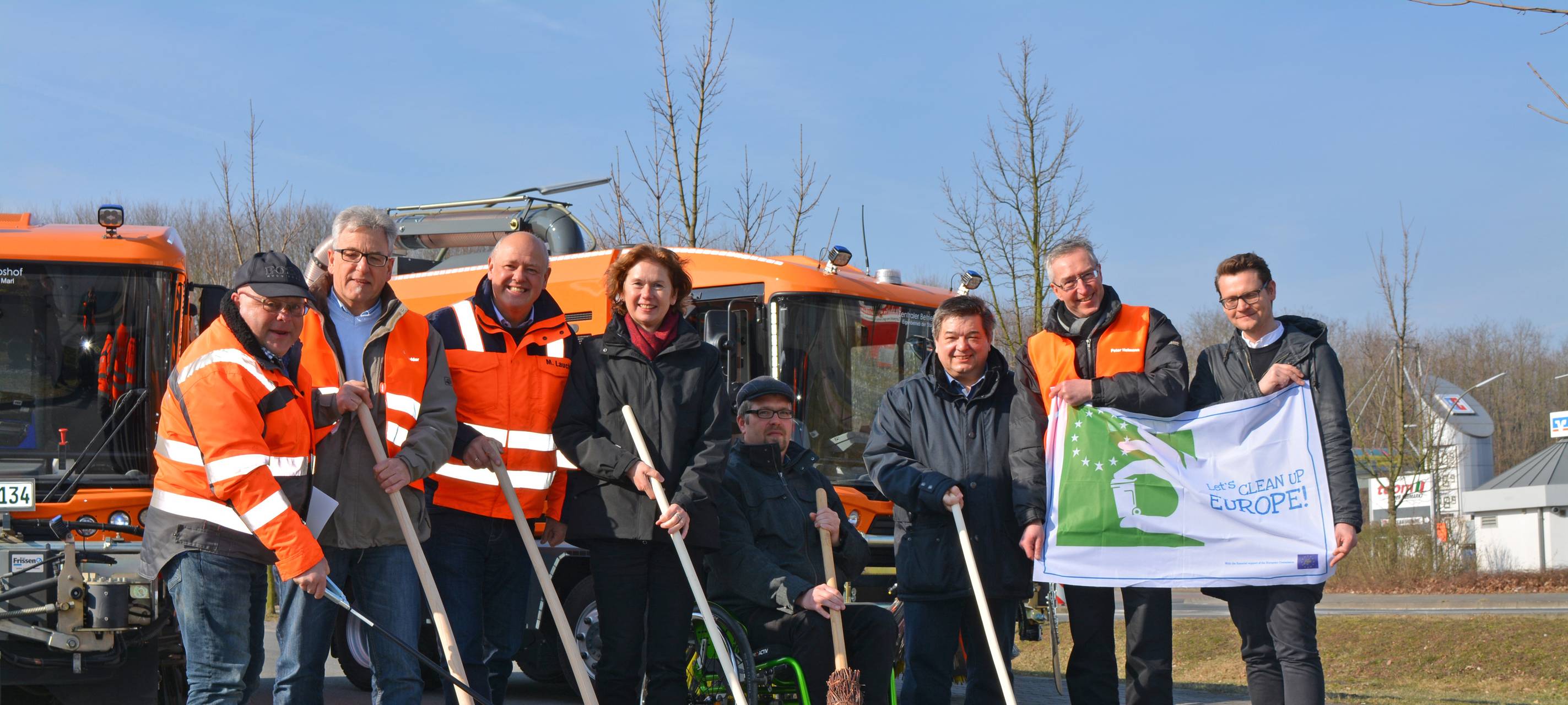 Stadt Marl verschiebt Besentag