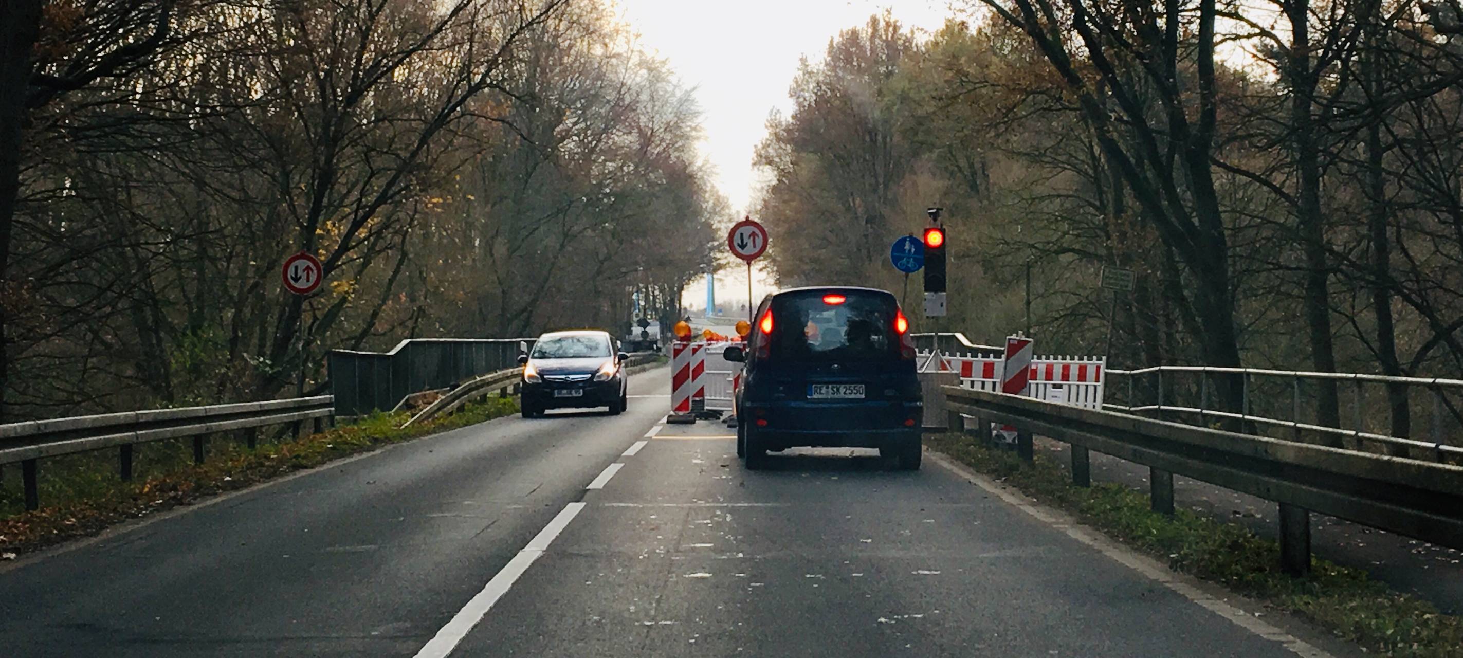 Lippebrücke den ganzen Tag wegen Prüfung gesperrt