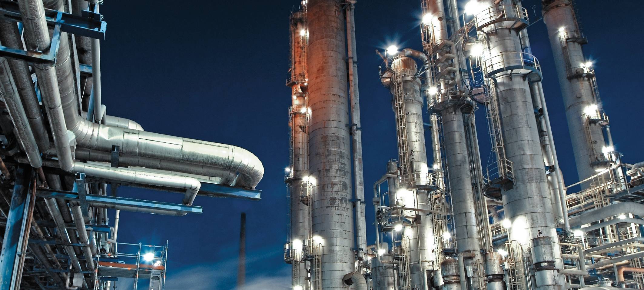 Anlagenreinigung sorgt für Fackelschein bei BP