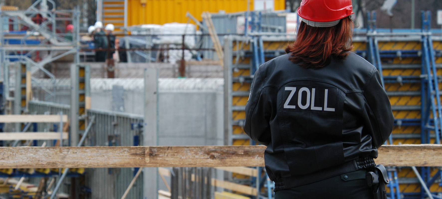 Zoll nimmt Mann auf Baustelle fest