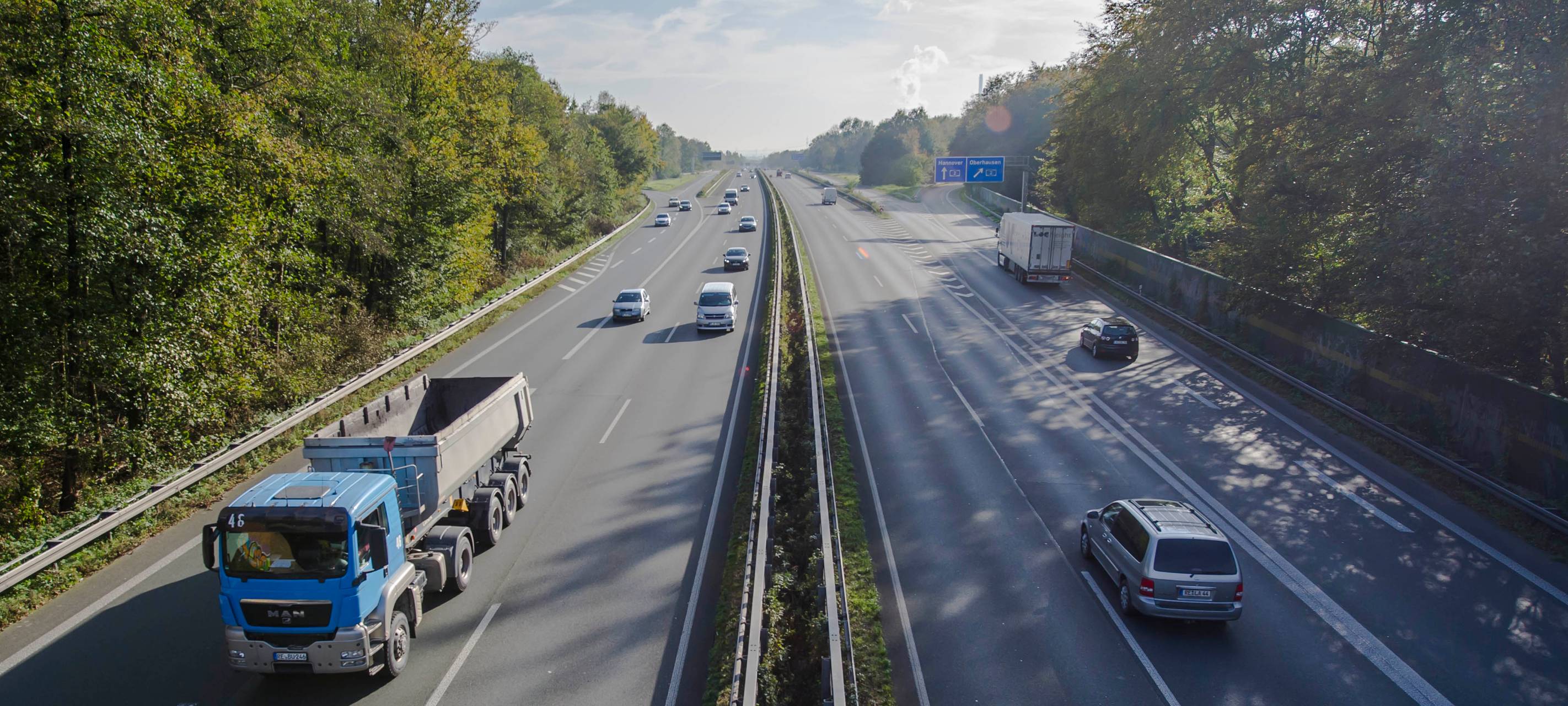 Gehölzarbeiten an der A43 starten