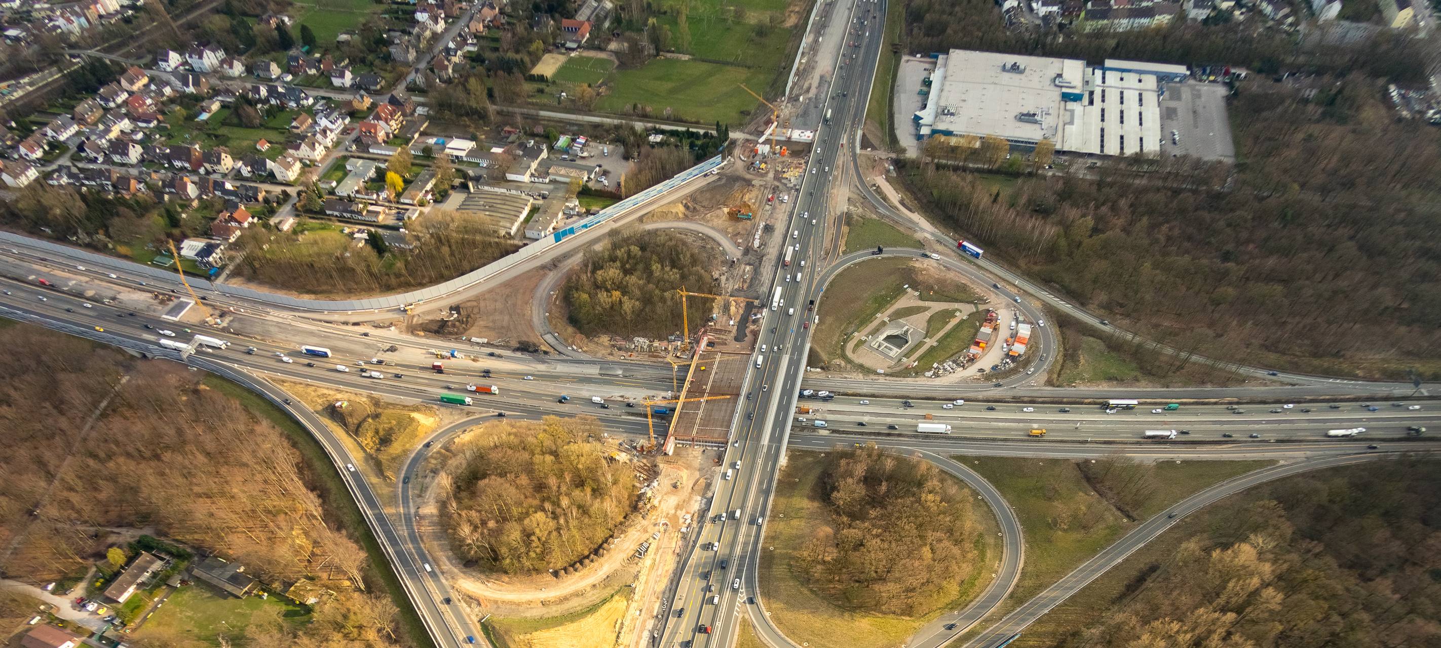 A43-Abschnitt fertig ausgebaut - Sperrung aufgehoben