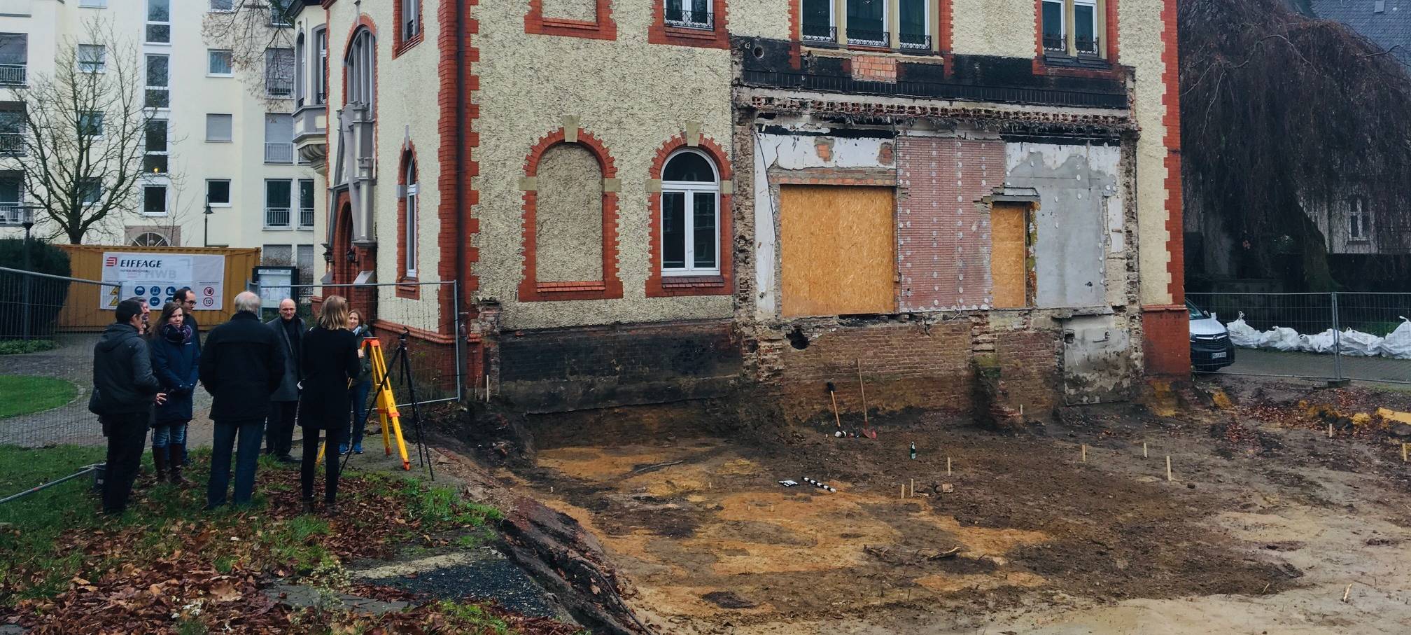 Archäologische Funde bei Bauarbeiten an Musikschule