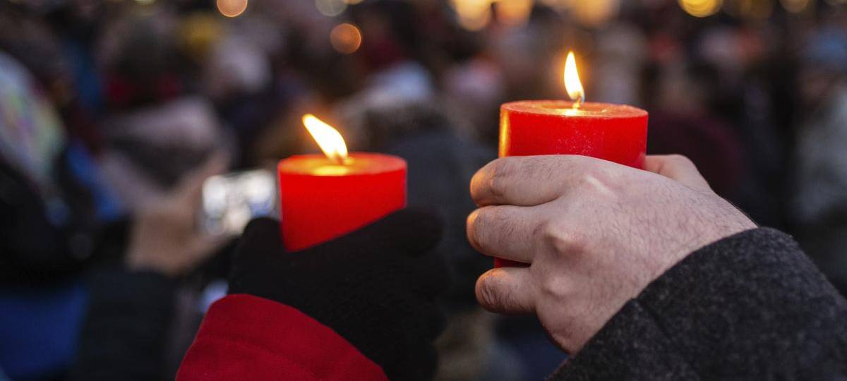 Demos für den Frieden in Europa