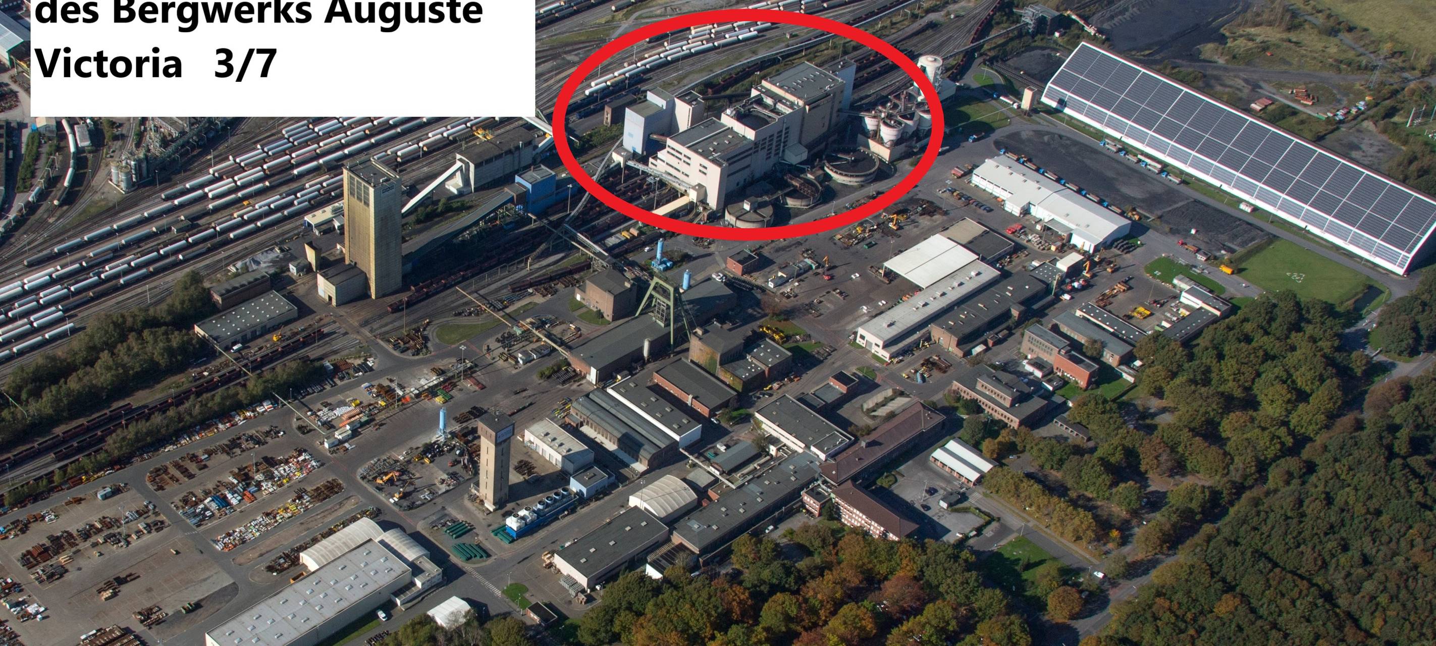 Aufbereitung Zeche Auguste Victoria