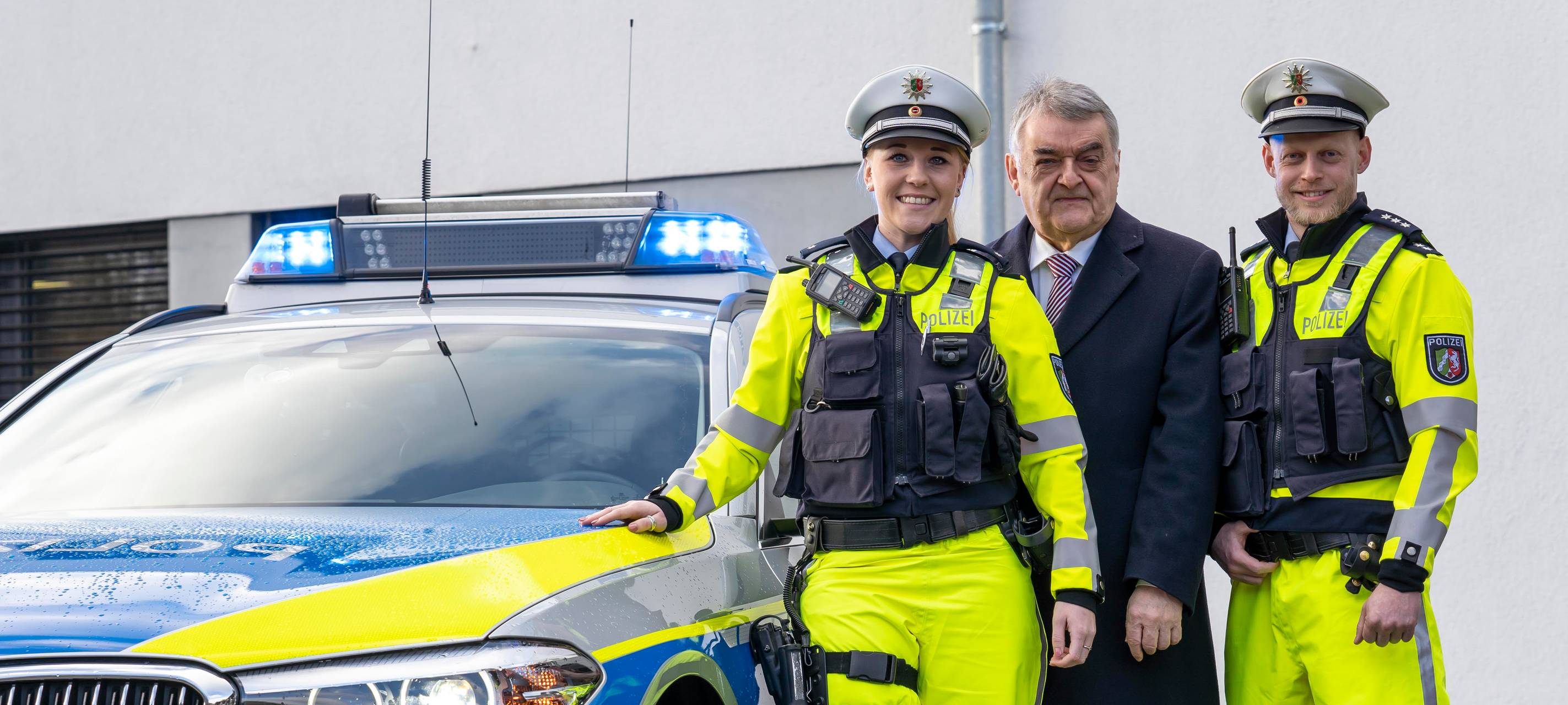 Neue Uniformen für die Autobahnpolizei