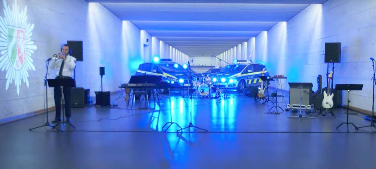 Mit aufwendigem Musikvideo: Polizei NRW dankt den Bürgern