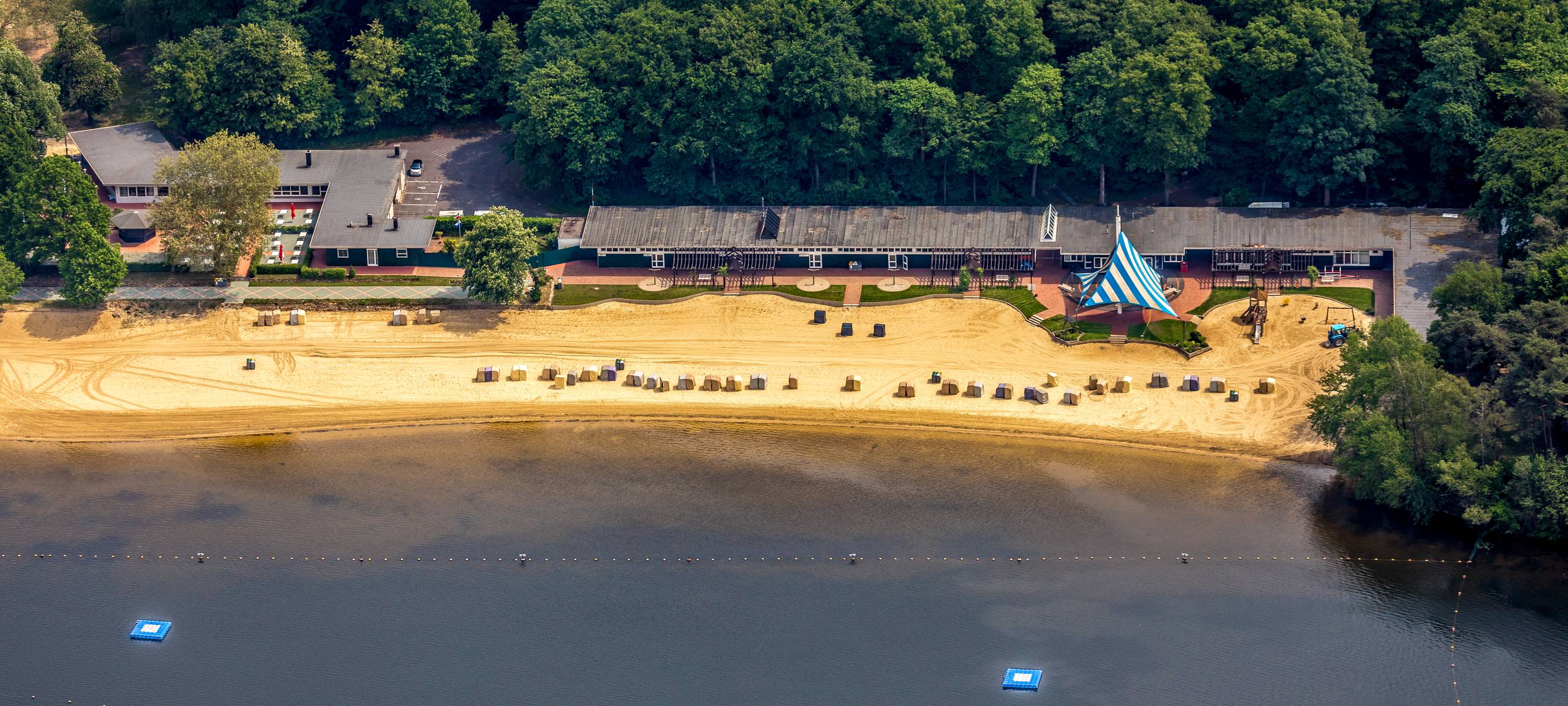 Badeseen haben ausgezeichnete Wasserqualität