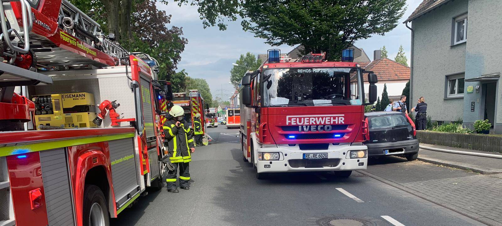 Ein Verletzter bei Küchenbrand