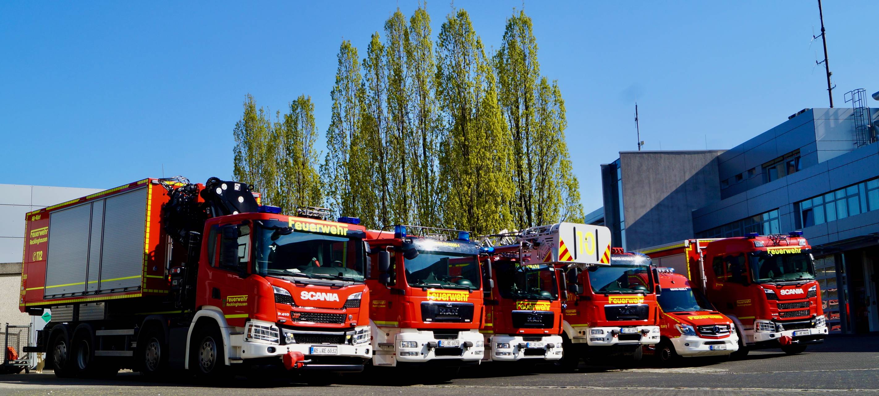 Feuerwehr neue Einsatzfahrzeuge Recklinghausen