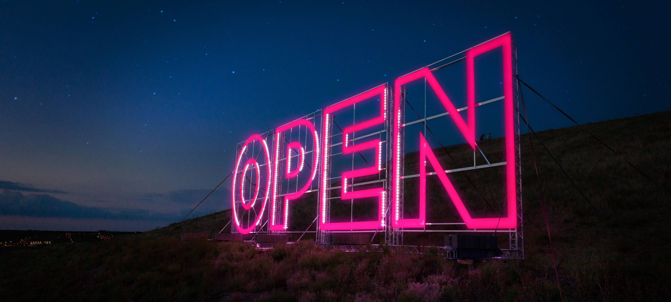 Schriftzug Halde Hoheward