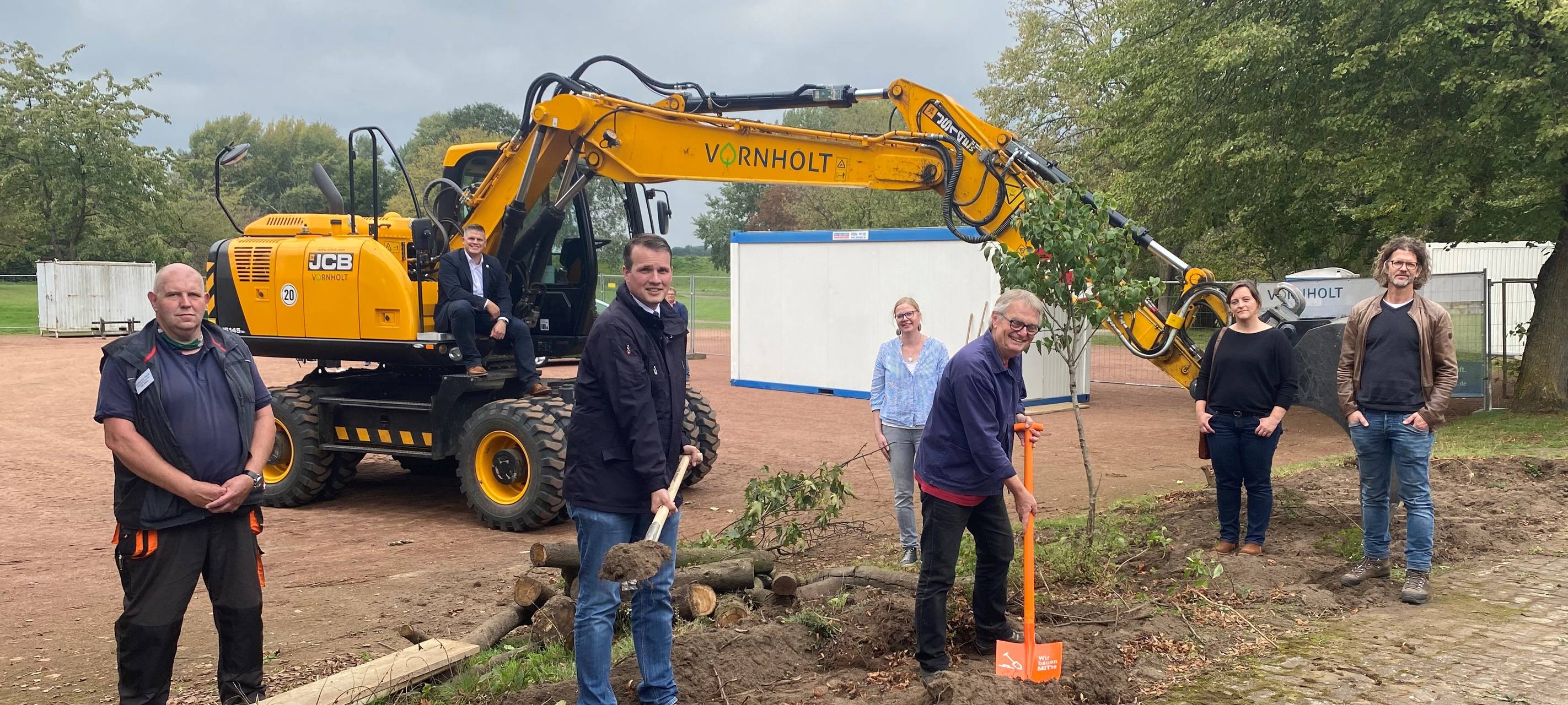 Spatenstisch Bürgerpark Maria Lindenhof